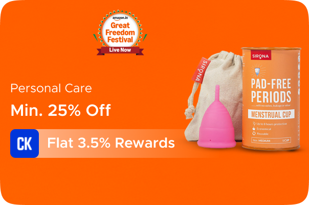 Amazon: Minimum 25% Off on Personal Care + Flat 3.5% Rewards
